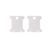 Detachable Storage Box with 36 Grids, Transparent Plastic Bobbin Set for Cross Stitch Thread Winding Boards