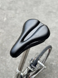 Fuyyao Thickened Silicone Soft Bicycle Seat Cushion Cover for Brompton Folding Bikes