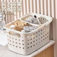 Portable Plastic Shower Caddy Basket for Dorms and Bathrooms