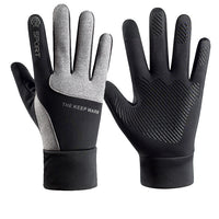 Men's Winter Cycling & Running Gloves - Waterproof, Touchscreen, Windproof & Thermal
