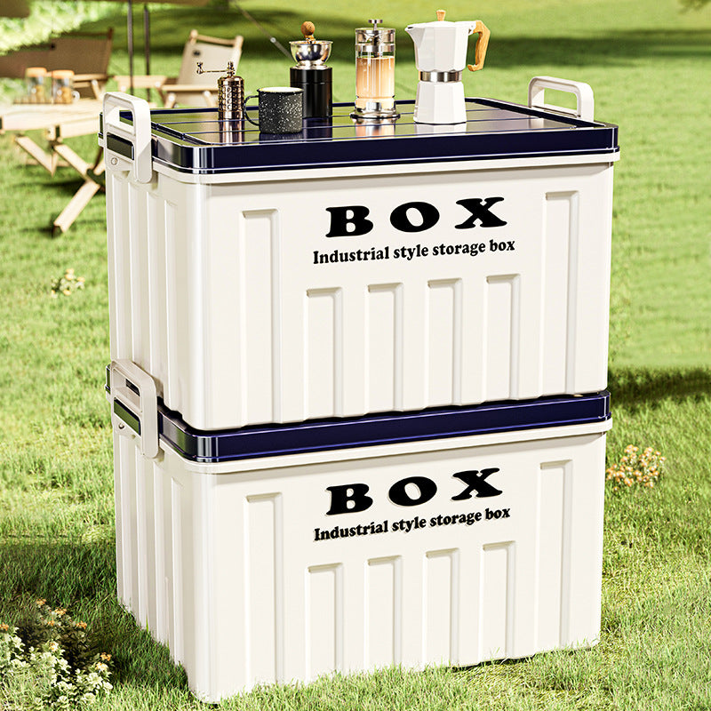 Outdoor Camping Storage Box Car Trunk Organizer Large Capacity Picnic Container