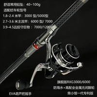 Rong Xiaoguan Heavy Duty Sea Fishing Rod and Reel Combo for Long Casting