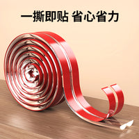 Clear Silicone Edge and Corner Protector Strip for Child Safety, Anti-Collision Furniture Guard