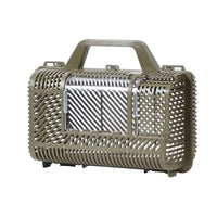 Portable Parrot Carrier Cage for Small Birds - Travel Backpack for Budgies, Lovebirds, and Cockatiels