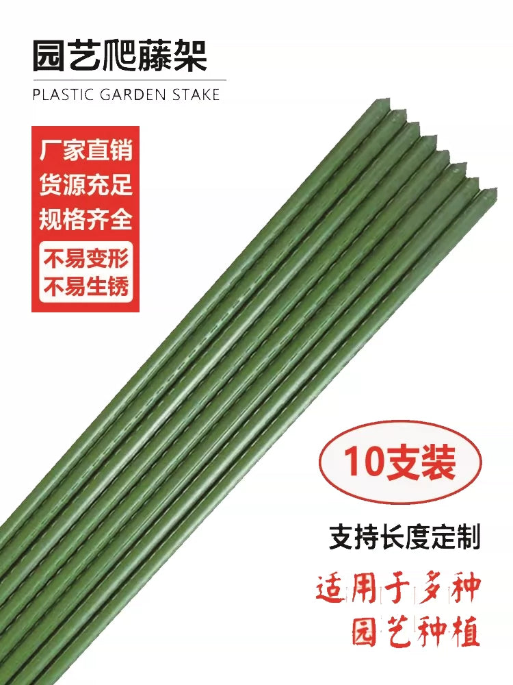 Garden Plant Support Stakes for Climbing Vines, Vegetables, and Flowers - Outdoor Trellis Kit