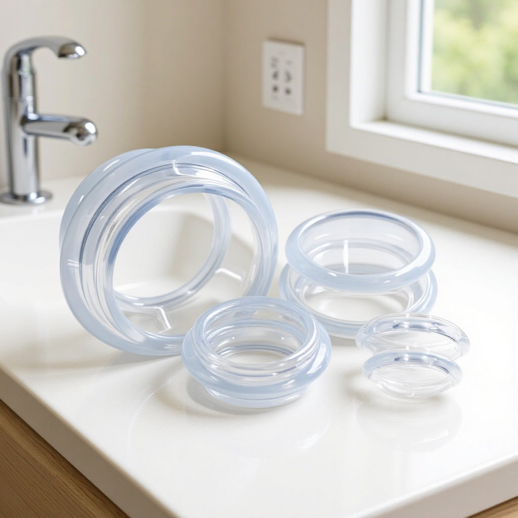 Silicone Cupping Therapy Set - Vacuum Suction Cups for Body Massage and Pain Relief