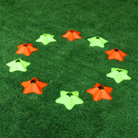 New Soccer Training Markers, Star-Shaped Disc Cones for Obstacle Drills, Football Training Equipment