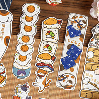 Japanese Style Bobcat Bookmark Set - Unique Boxed Design for Students