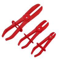 Automotive Hose Clamp Pliers Set - 3-Piece Fuel Line Shut-off Pliers for Car Repair and Maintenance