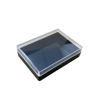 Acrylic Display Case for Collectibles, Action Figures, and Dolls - Clear Rectangular & Round Storage Box