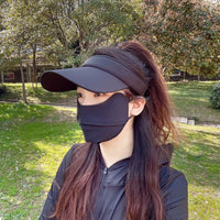Unisex UV Protection Sun Visor Hat for Sports and Outdoors