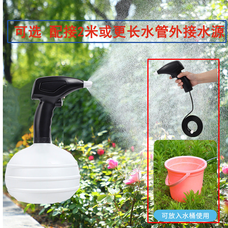 Rechargeable Electric Plant Sprayer with Adjustable Nozzle for Garden and Home Use