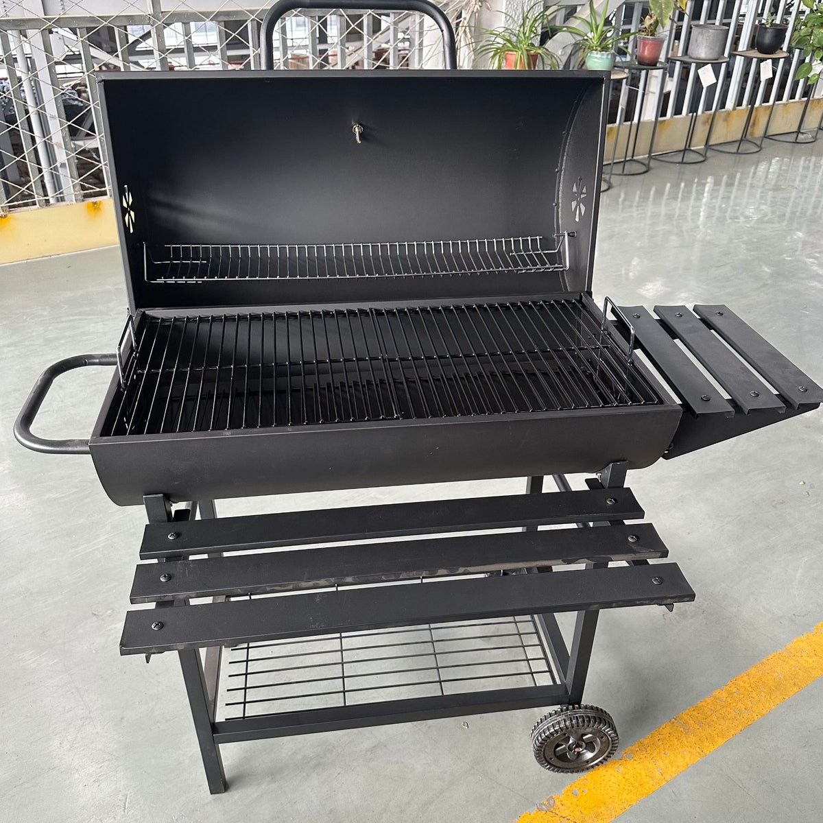 Household Charcoal Grill Outdoor Portable Barbecue Large Roaster Patio BBQ Plate Manufacturer Direct Supply