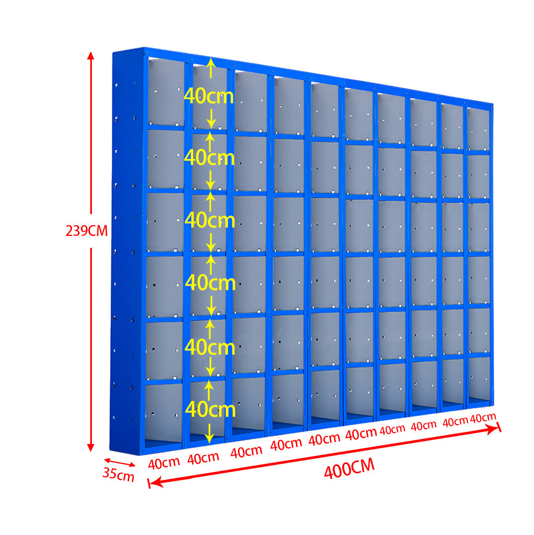 Multi-Layer Light Duty Storage Rack for Warehouse and Retail