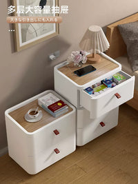Japanese Style Multi-Layer Drawer Storage Cabinet for Home Living Room Bedroom