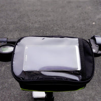 Electric Scooter Front Bag, Handlebar Bag for Folding Bike Mountain Bike, Phone Pouch