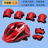 Kids' Protective Gear Set with Helmet, Knee Pads, and Elbow Pads for Skating, Cycling, and Scootering