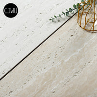 Travertine Marble Effect Porcelain Tiles for Walls and Floors, Matte/Gloss Finish