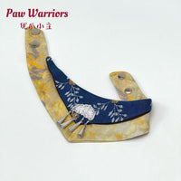 Pet Bandana Scarf Collar Bow Tie for Dogs - Palace Style Trendy Autumn/Winter Accessory