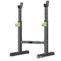 Adjustable Squat Rack and Bench Press Station for Home Gym Weightlifting