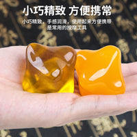 Resin Hexagonal Massage Ball Hand Palm Acupressure Tool for Muscle Health and Grip Strength