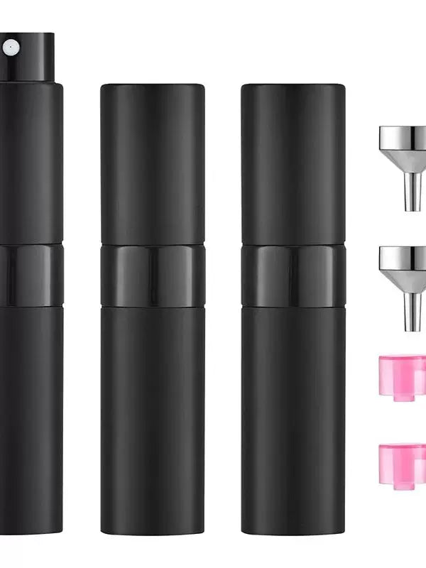 7-Piece 8ml Portable Refillable Perfume Atomizer Set for Travel