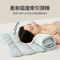 Ruyi Rollable Towel Neck Pillow for Travel and Home Use, Adjustable Comfort