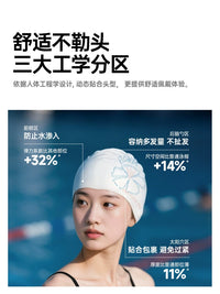 Umay Silicone Swim Cap for Adults & Kids - Waterproof, Comfortable Fit for Long Hair