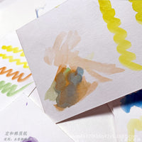 Honghe Cotton Watercolor Paper for Painting and Drawing, Thickened Art Cardstock