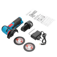 12V Cordless Mini Angle Grinder with Lithium Battery for Polishing and Cutting