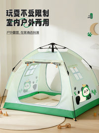 Foldable Pop-Up Kids Play Tent with Mosquito Net - Indoor/Outdoor Portable Sleeping & Game House