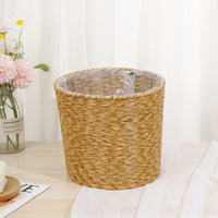 Hand-Woven Rattan Flower Basket for Valentine's Day, Wedding Decor, and Home Storage
