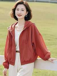 Women's Ice Silk UV Protection Lightweight Sun Protection Jacket for Summer