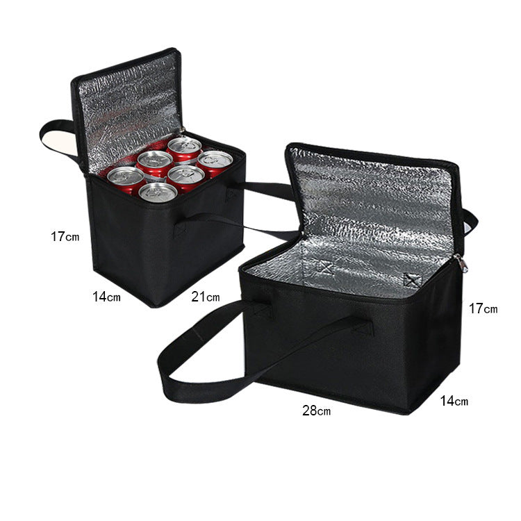 Portable Insulated Lunch Bag Cooler for Outdoor Picnic, Beer, and Food Storage