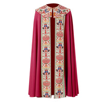 Medieval Court Cloak Cape for Halloween and Stage Performance