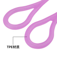 Triple Loop Resistance Band for Yoga, Pilates, and Fitness Training