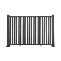Aluminum Alloy Garden Fence Panel Outdoor Villa Courtyard Railing Anti-corrosion Rust-proof New Chinese Style