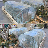 Mini Greenhouse for Succulents and Plants, Winter Warmth and Rain Protection, Balcony Flower Frost Protection