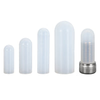 High Temperature Resistant Silicone Thread Protector Caps for Spray Painting and Electroplating, Anti-Collision Rubber Sleeves
