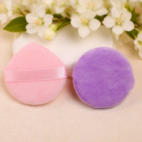 Velvet Loose Powder Puff for Face Makeup Setting, Round Soft Fluffy Foundation Applicator