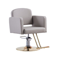 Professional Hydraulic Reclining Barber Chair for Salon Hair Styling and Cutting