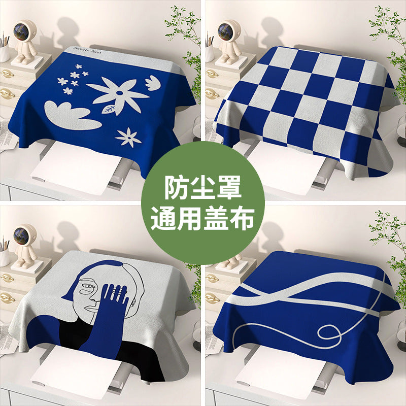 Klein Blue Series Dust Cover for Printer, Refrigerator, Air Fryer, and Small Appliances