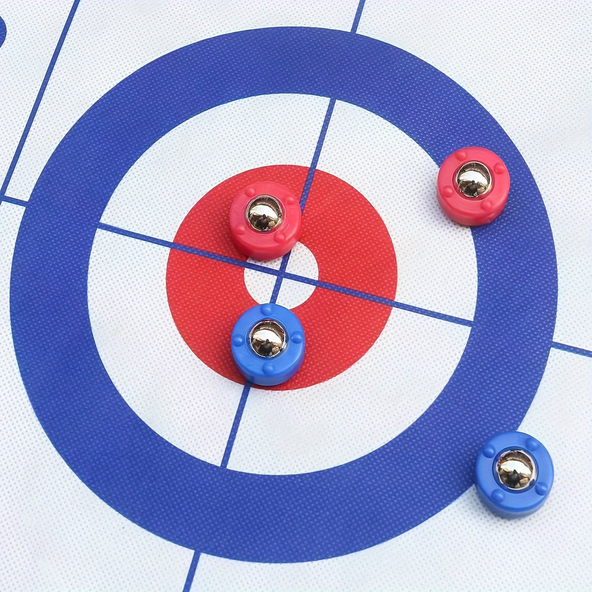 Tabletop Curling Shuffleboard Pucks