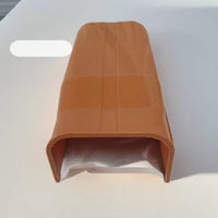 PVC Air Conditioner Wall Hole Cover Pipe Trim Plate for AC Line Set