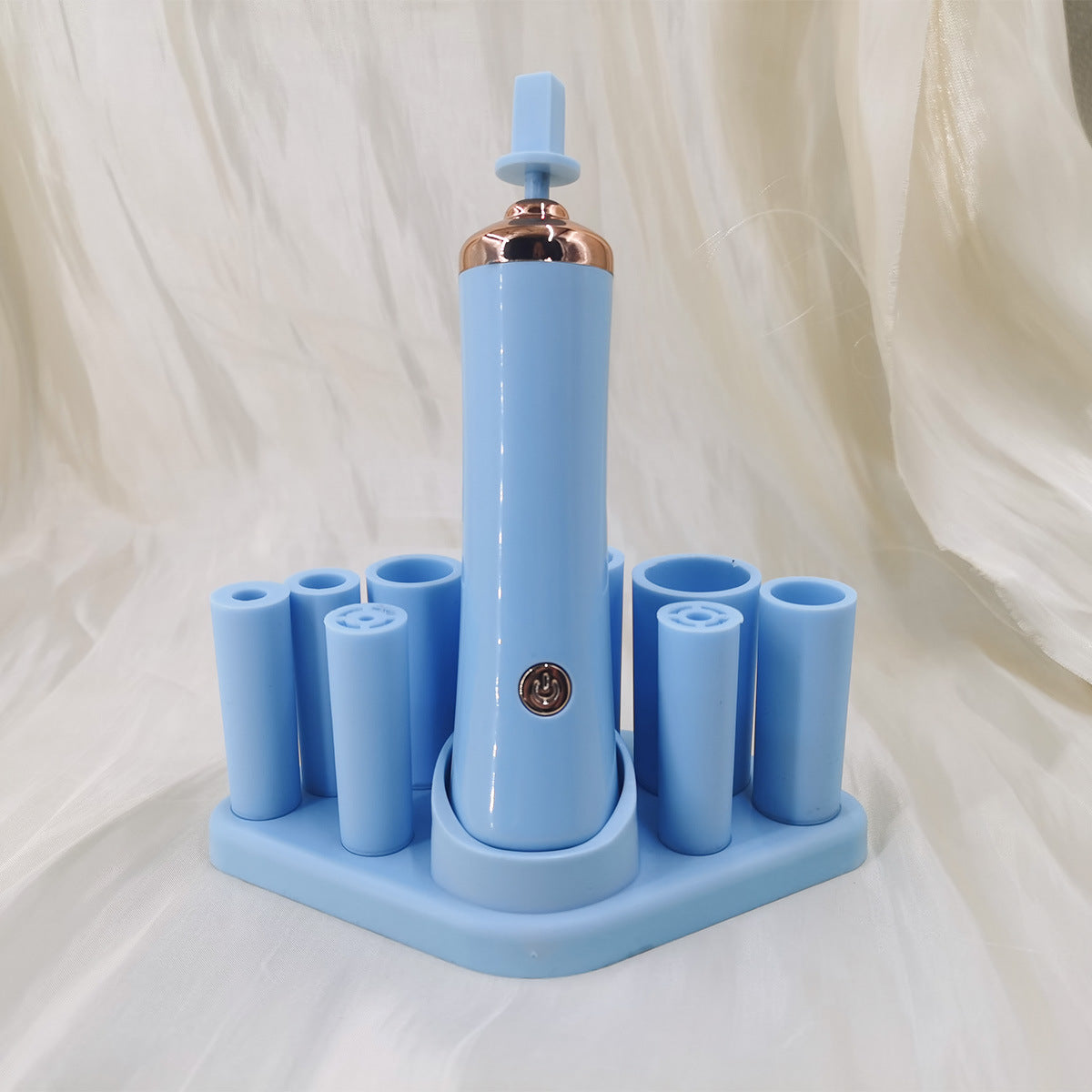 Electric Makeup Brush Cleaner and Dryer with Silicone Bowl