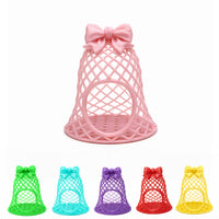 Aquarium Fish Shrimp Hideout Cave with Bell and Bowknot Decoration
