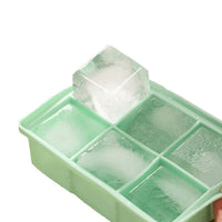 Silicone Ice Cube Tray with Lid for Cocktails and Drinks, Food-Grade, Quick Freeze, Portable
