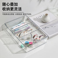 Clear Desktop Drawer Organizer for Office and Vanity