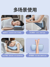 Memory Foam Neck Support Pillow for Office Naps and Sleep