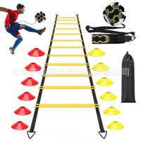 Agility Ladder Training Set with Cones for Soccer Speed and Footwork Drills